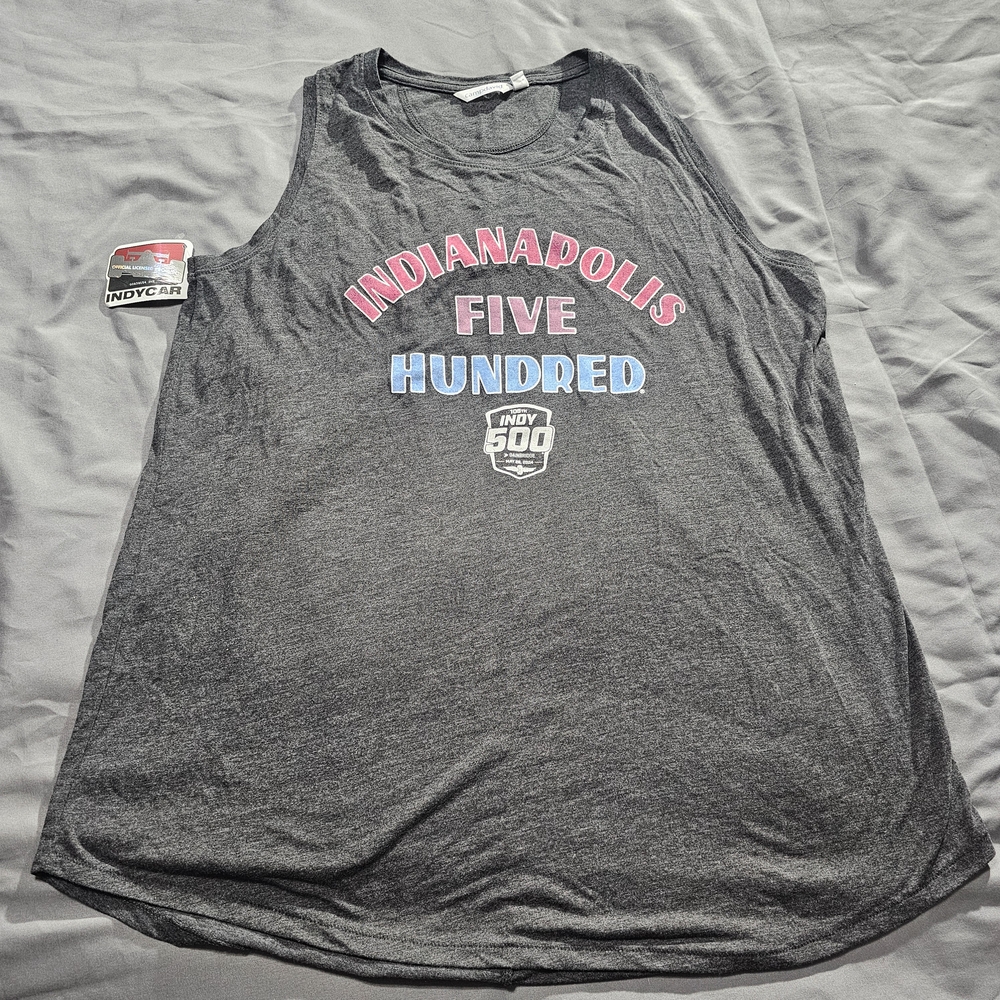 Women's Gray Indianapolis Five Hundred Shirt